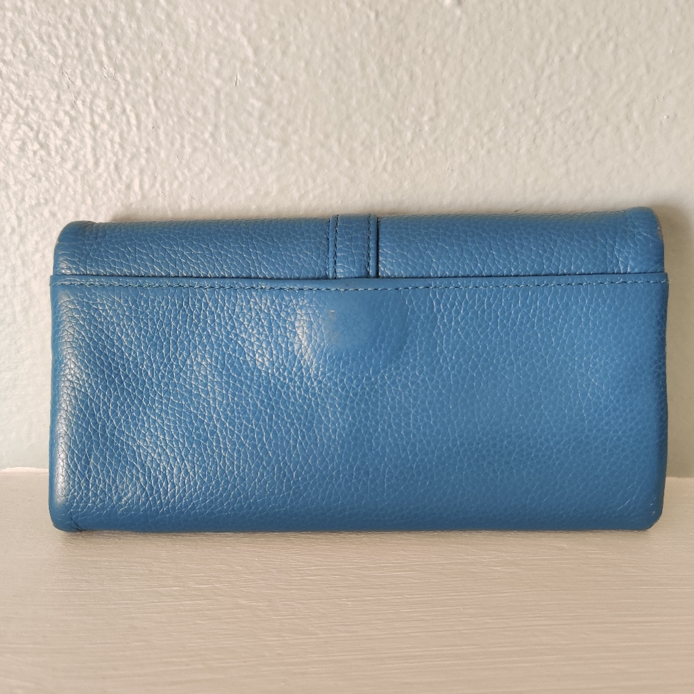 Brighton Turquoise Blue Nolita Wallet - Picture 8 of 13